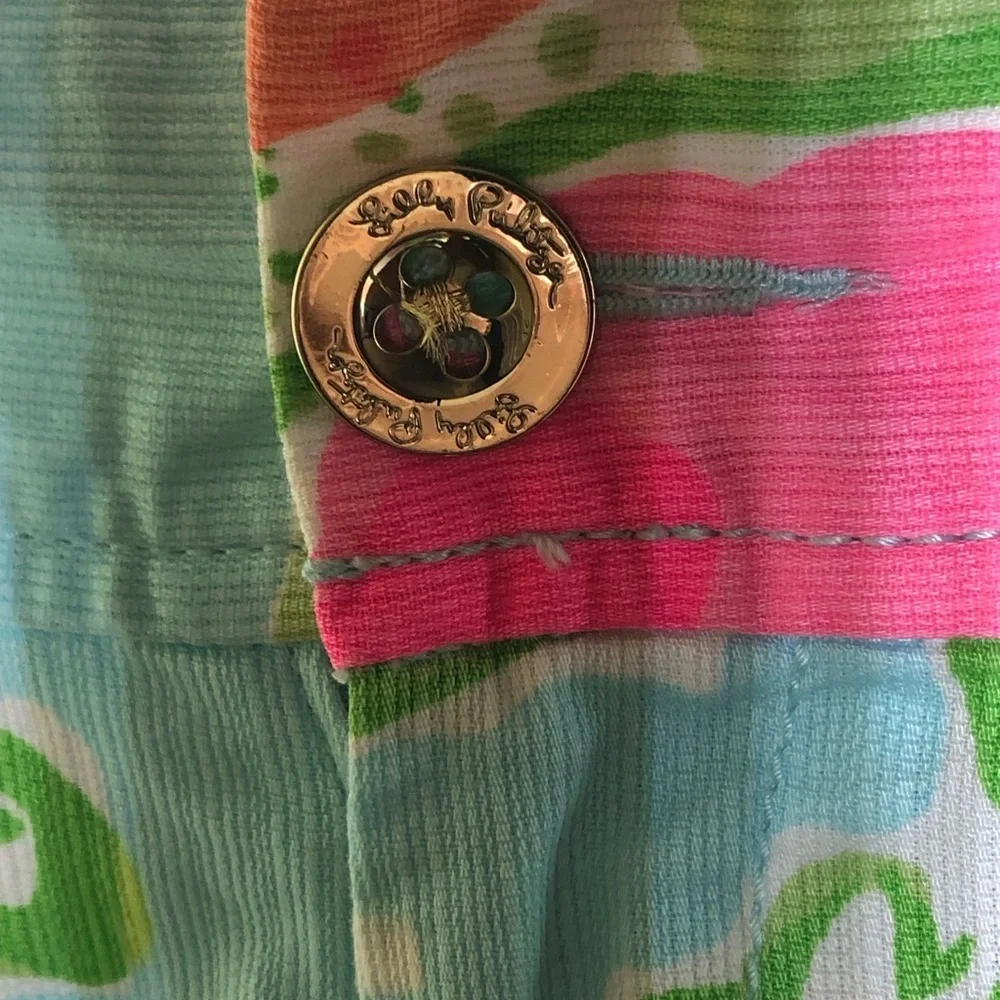 Lilly Pulitzer Callahan Shorts Its Always Summer Somewhere Multicolor size 2